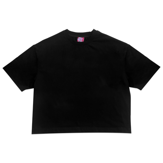 BLANK T-SHIRT IN BLACK